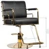 Activeshop Kirpyklos kėdė GABBIANO HAIRDRESSING CHAIR PRATO GOLD Juodas
