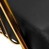 Activeshop Kirpyklos kėdė GABBIANO HAIRDRESSING CHAIR LILLE GOLD Juodas