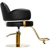 Activeshop Kirpyklos kėdė Gabbiano Professional Hairdressing Chair Linz Juodas Gold