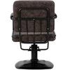 Activeshop Kirpyklos kėdė Gabbiano Professional Hairdressing Chair Katania Loft Old Leather Dark Brown
