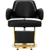 Activeshop Kirpyklos kėdė Gabbiano Professional Hairdressing Chair Linz Juodas Gold