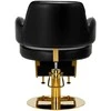 Activeshop Kirpyklos kėdė Gabbiano Professional Hairdressing Chair Linz Juodas Gold