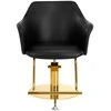 Activeshop Kirpyklos kėdė HAIRDRESSING CHAIR MARBELLA GOLD Juodas