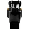 Activeshop Kirpyklos plautuvė GABBIANO PROFESSIONAL HAIRWASHER MALAGA GOLD Juodas
