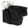 Activeshop Kirpyklos plautuvė GABBIANO PROFESSIONAL HAIRWASHER LONDON GOLDEN ARCH Juodas