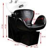 Activeshop Kirpyklos plautuvė GABBIANO PROFESSIONAL HAIRWASHER AMSTERDAM ROUND Juodas SEAT