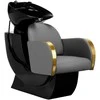 Activeshop Kirpyklos plautuvė GABBIANO PROFESSIONAL HAIRWASHER MALAGA GOLD Pilkas