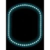 Activeshop Kosmetologinė LED lempa su lupa ir stovu ELEGANTE 60LED 5D 5/10W ADJUSTABLE Baltas