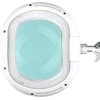 Activeshop Kosmetologinė LED lempa su lupa ELEGANTE 60LED 5D 5/10W ADJUSTABLE Baltas