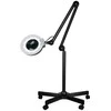 Activeshop Kosmetologinė LED lempa su lupa ir stovu 12W Juodas