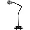 Activeshop Kosmetologinė lempa LED su lupa ir stovu ELEGANTE 60LED 5D 6W Juodas