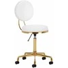 Activeshop Kosmetologinė meistro kėdutė COSMETIC CHAIR ELITE Baltas
