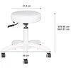 Activeshop Kosmetologinė meistro kėdutė BEAUTY STOOL ELEGANT Juodas