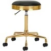 Activeshop Kosmetologinė meistro kėdutė GREEK MODEL 1 Juodas GOLD