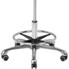 Activeshop Kosmetologinė meistro kėdutė BEAUTY STOOL COMFORT Baltas