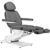 Activeshop Kosmetologinis krėslas SILLON CLASSIC 2 MOTOR ELECTRIC PEDI Pilkas