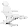 Activeshop Kosmetologinis krėslas SILLON CLASSIC 2 MOTOR ELECTRIC PEDI Baltas