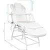 Activeshop Kosmetologinis krėslas VISAGE Baltas