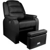 Activeshop Pedikiūro krėslas FOTEL SPA PEDICURE HILTON Juodas