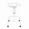 Activeshop Sulankstomas kosmetologinis stalas 4031 Wheels Baltas