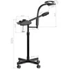 Activeshop Veido garinimo prietaisas su LED lupa - vapozonas Giovanni D-20 Juodas