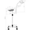 Activeshop Veido garinimo prietaisas su LED lupa – vapozonas Giovanni D-21 baltas