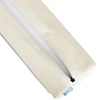 Apvali masažo pagalvėlė Habys Satin Comfort 15×60 cm, dramblio kaulo spalvos