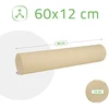 Aveno Life Apvali masažo pagalvė Comfy Base 12×60 cm, smėlio spalvos
