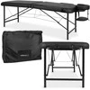 Aveno Life Sulankstomas masažo stalas Rico 70 cm Comfy Base juodas