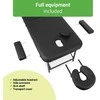 Aveno Life Sulankstomas masažo stalas Rico 60 cm Comfy Base juodas