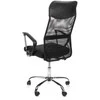 Beauty System Biuro kėdė ant ratukų OFFICE CHAIR BASIC Juodas