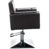 Beauty System Kirpyklos kėdė PROFESSIONAL HAIRDRESSING CHAIR MILO ANKARA BROWN