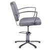 Beauty System Kirpyklos kėdė PROFESSIONAL HAIRDRESSING CHAIR DARIO BRUSSEL Pilkas