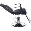 Beauty System Kirpyklos kėdė PROFESSIONAL BARBER CHAIR OLAF Juodas