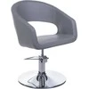 Beauty System Kirpyklos kėdė PROFESSIONAL HAIRDRESSING CHAIR PAOLO LIGHT Pilkas