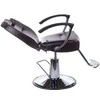 Beauty System Kirpyklos kėdė PROFESSIONAL BARBER CHAIR HEKTOR BRUSSEL BROWN