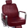 Beauty System Kirpyklos kėdė PROFESSIONAL BARBER CHAIR HOMER CHERRY