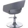 Beauty System Kirpyklos kėdė PROFESSIONAL HAIRDRESSING CHAIR PAOLO LIGHT Pilkas
