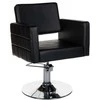 Beauty System Kirpyklos kėdė PROFESSIONAL HAIRDRESSING CHAIR ERNESTO ANKARA Juodas