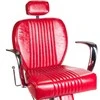 Beauty System Kirpyklos kėdė PROFESSIONAL BARBER CHAIR OLAF Raudonas
