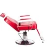 Beauty System Kirpyklos kėdė PROFESSIONAL BARBER CHAIR HOMER Raudonas