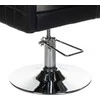 Beauty System Kirpyklos kėdė PROFESSIONAL HAIRDRESSING CHAIR ERNESTO ANKARA Juodas