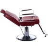 Beauty System Kirpyklos kėdė PROFESSIONAL BARBER CHAIR HOMER CHERRY