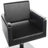 Beauty System Kirpyklos kėdė PROFESSIONAL HAIRDRESSING CHAIR MILO ANKARA Juodas