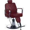 Beauty System Kirpyklos kėdė PROFESSIONAL BARBER CHAIR HOMER CHERRY