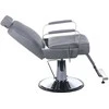 Beauty System Kirpyklos kėdė PROFESSIONAL BARBER CHAIR HOMER LIGHT Pilkas