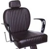 Beauty System Kirpyklos kėdė PROFESSIONAL BARBER CHAIR OLAF BROWN