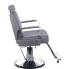 Beauty System Kirpyklos kėdė PROFESSIONAL BARBER CHAIR HOMER LIGHT Pilkas