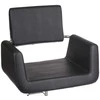 Beauty System Kirpyklos kėdė PROFESSIONAL HAIRDRESSING CHAIR VITO II HELSINKI Juodas