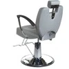 Beauty System Kirpyklos kėdė PROFESSIONAL BARBER CHAIR HEKTOR BRUSSEL LIGHT Pilkas